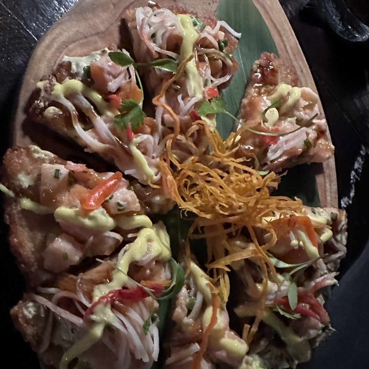 Sushi Pizza (Atún o Salmón)