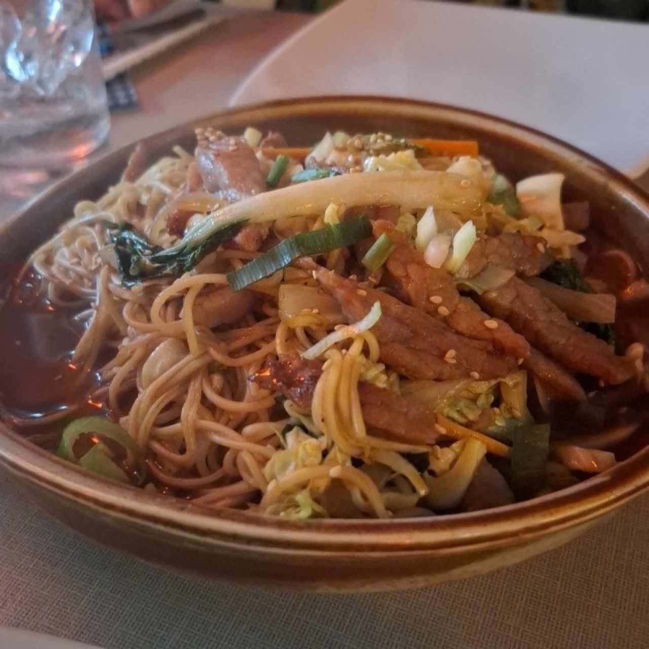 Chow Mein de Carne