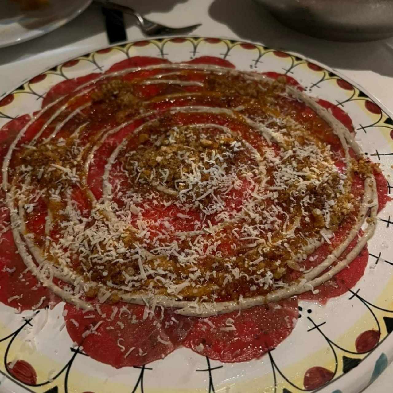 Carpaccio Di Manzo 