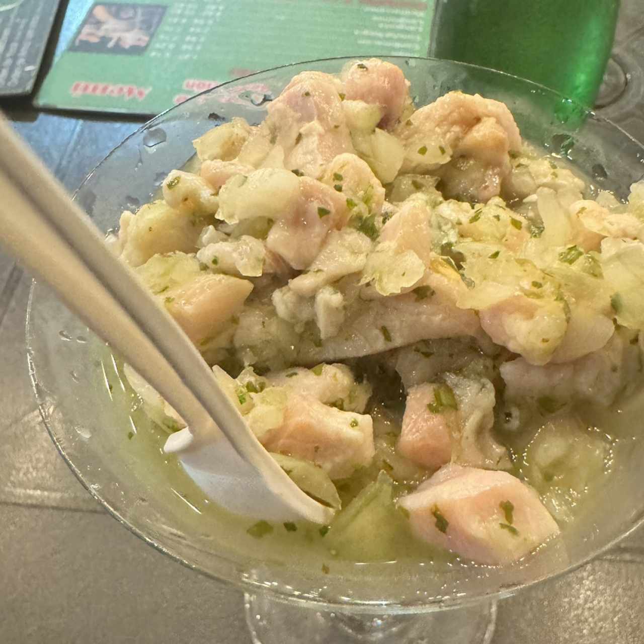 Ceviche de corvina