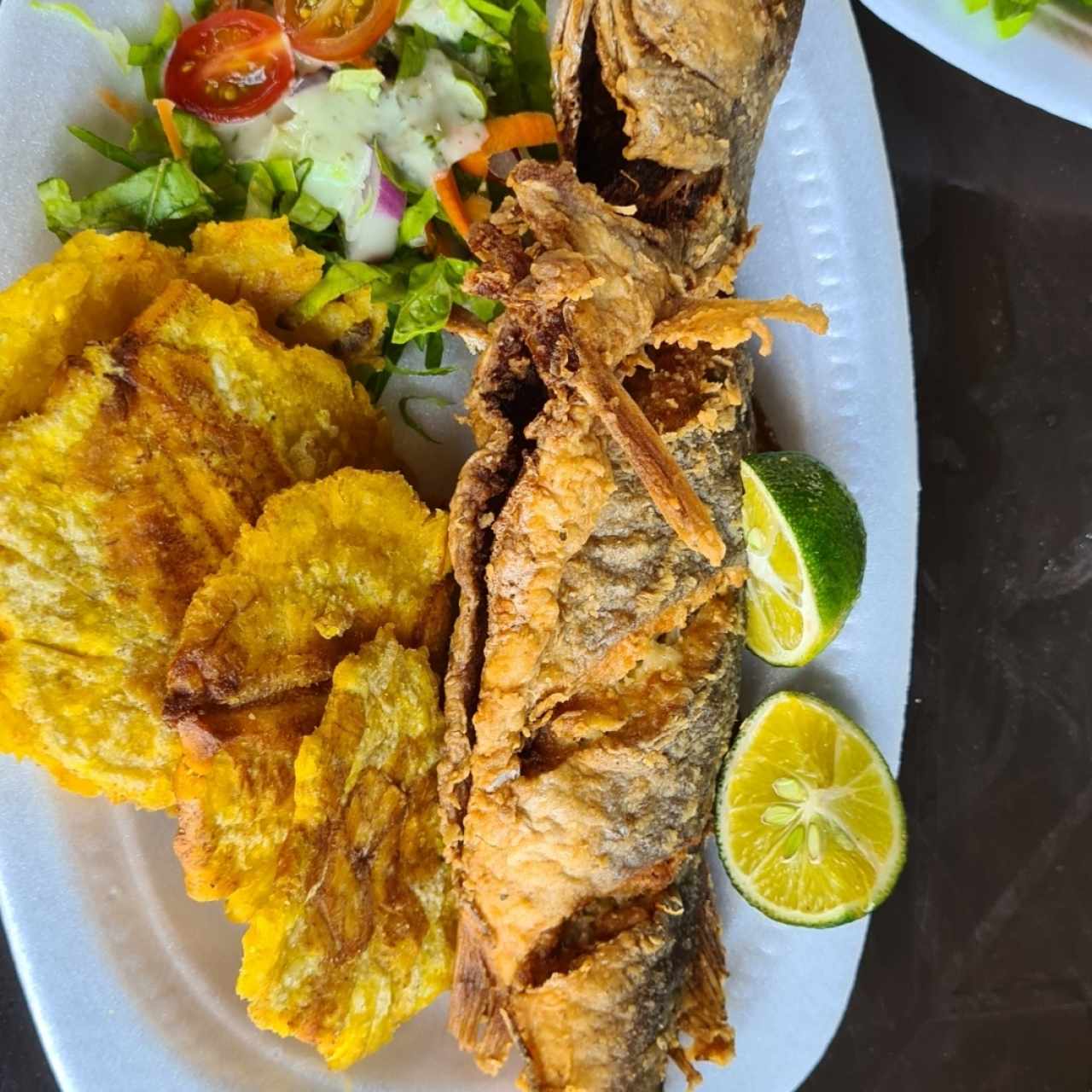 Pescado frito