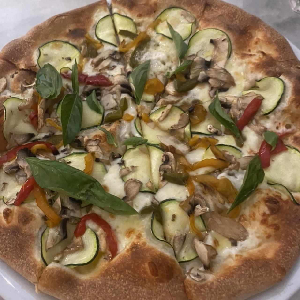 Pizza vegetariana