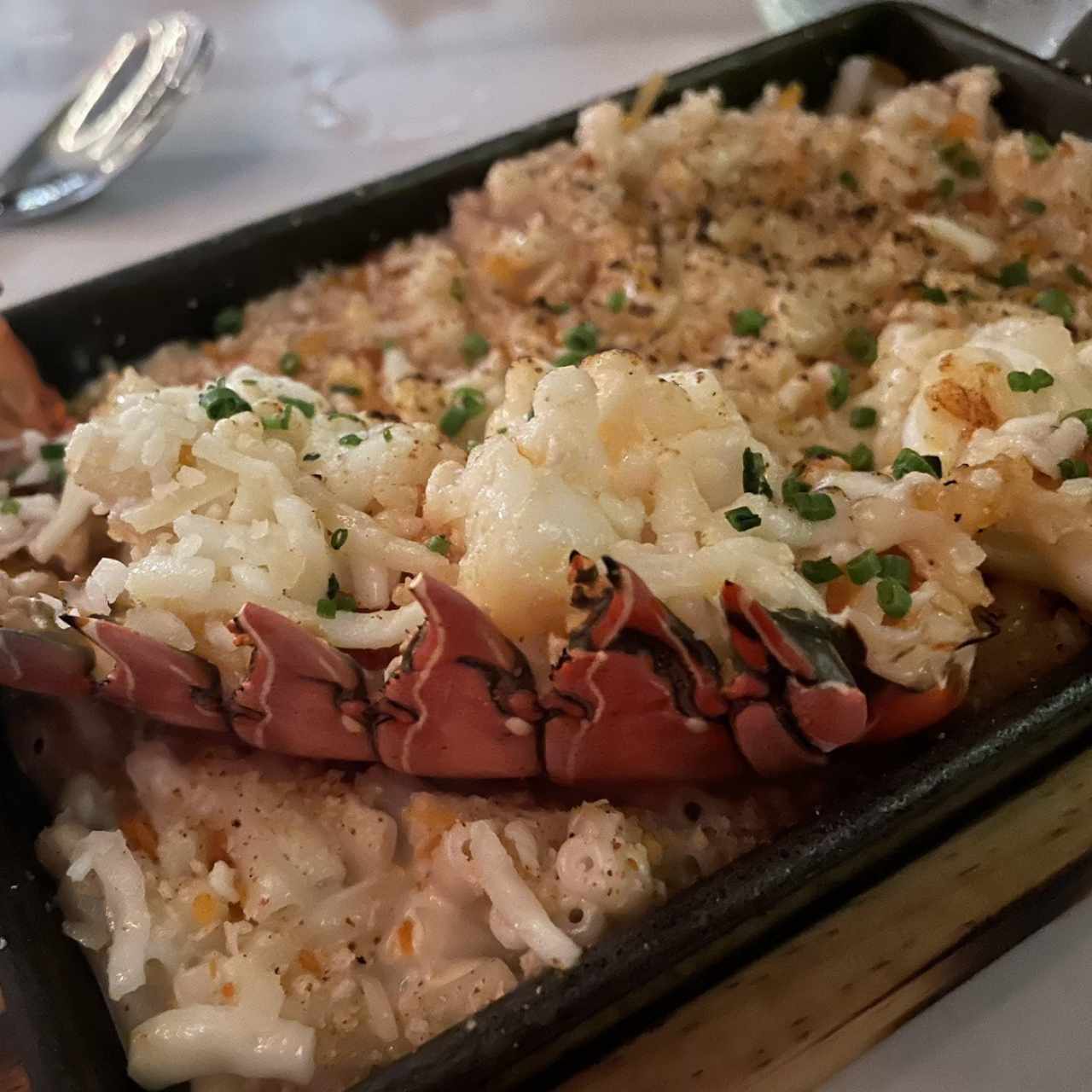 Lobster Mac & cheese al Josper. (disponible sin lobster)