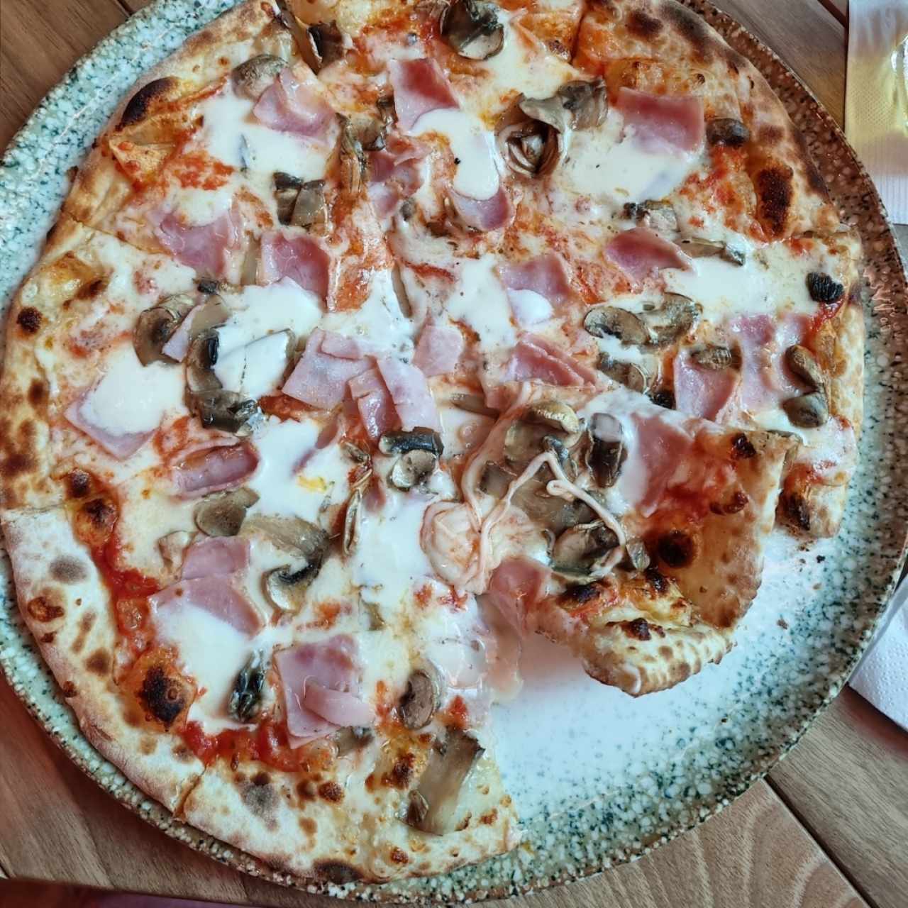 Pizze / Pizzas - Cotto e Funghi