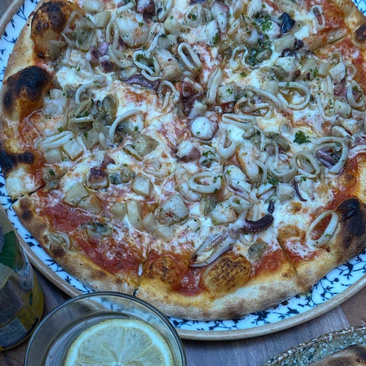 Pizza de Marisco 