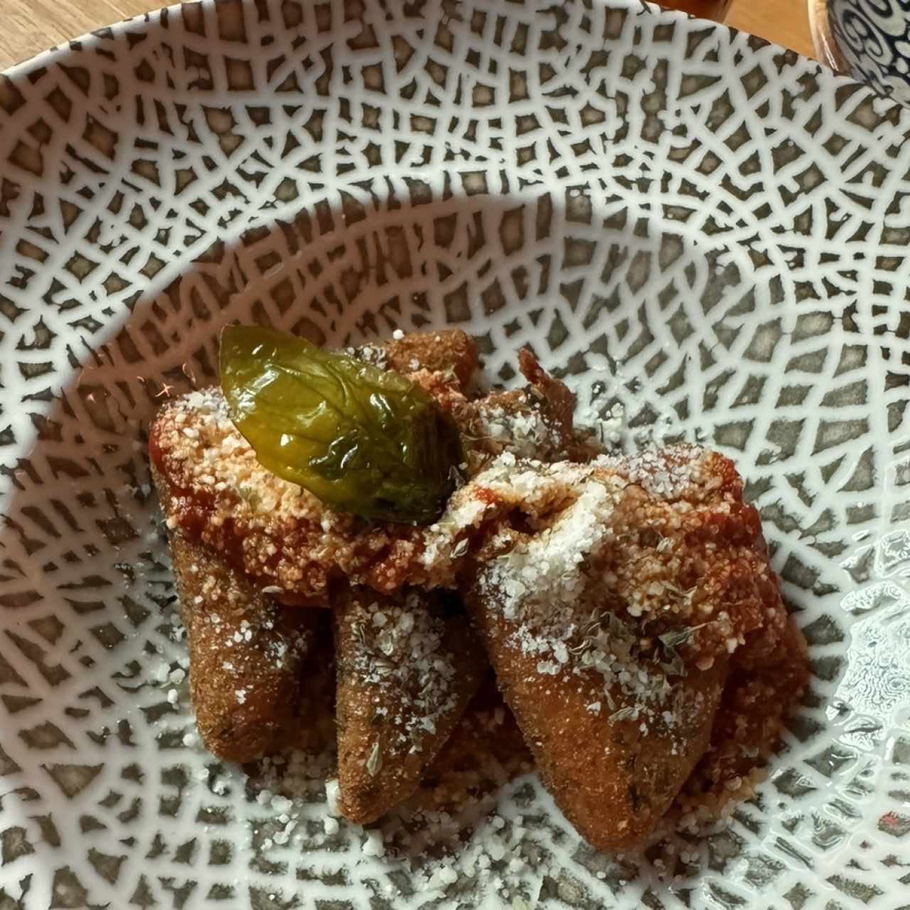 Mozzarella Fritta al Pomodoro