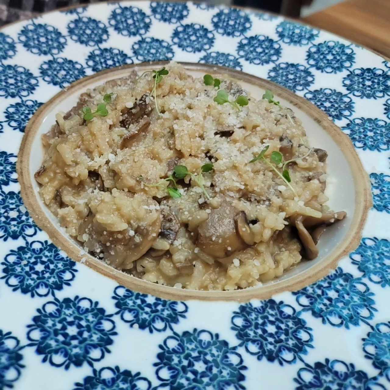 Risotto ai Due Funghi