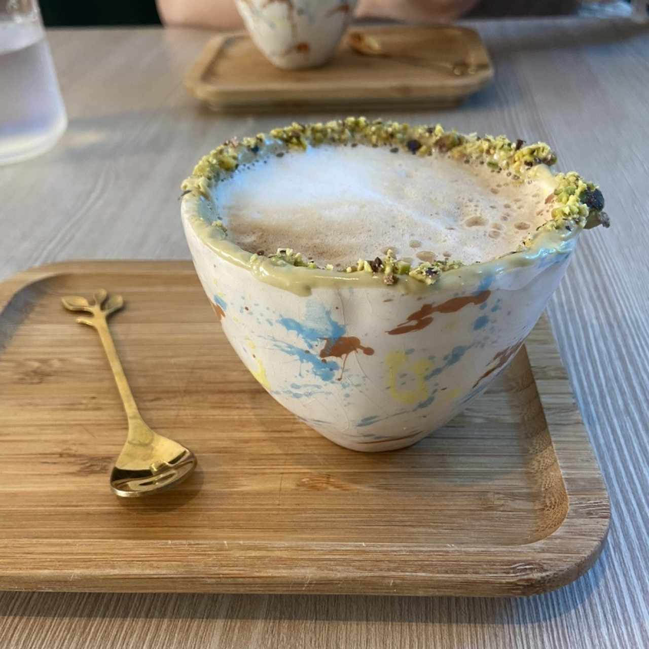 Cappuccino de Pistacho 