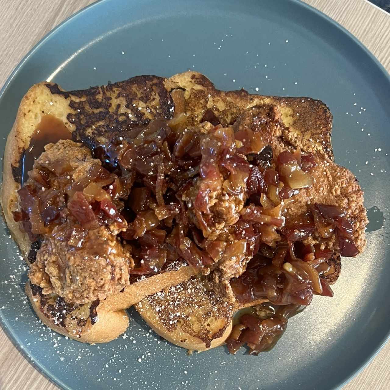 French Toasts - Chicken Bacon