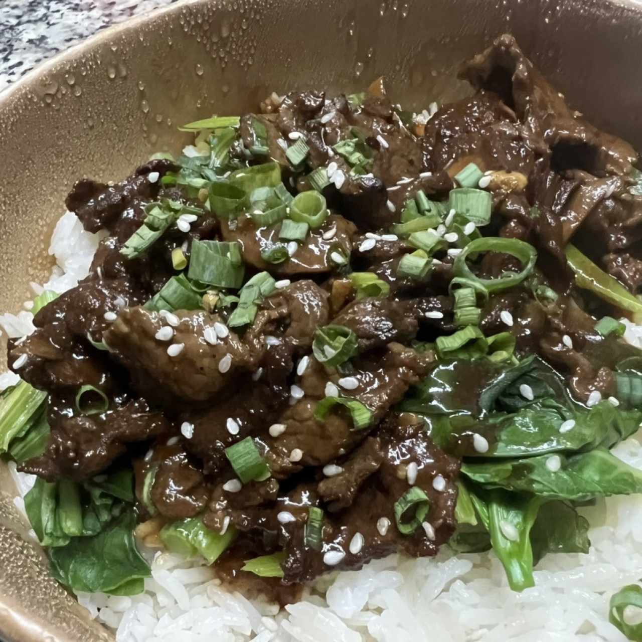 Mongolian beef