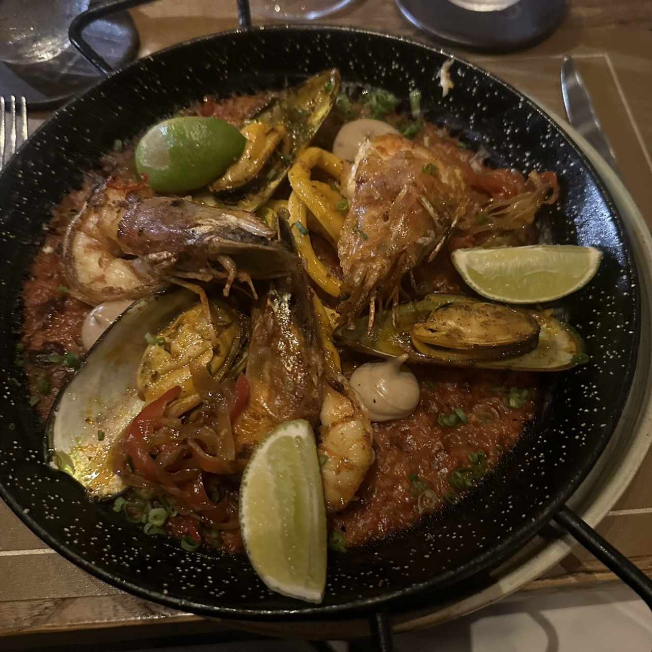 Paella de Mariscos 