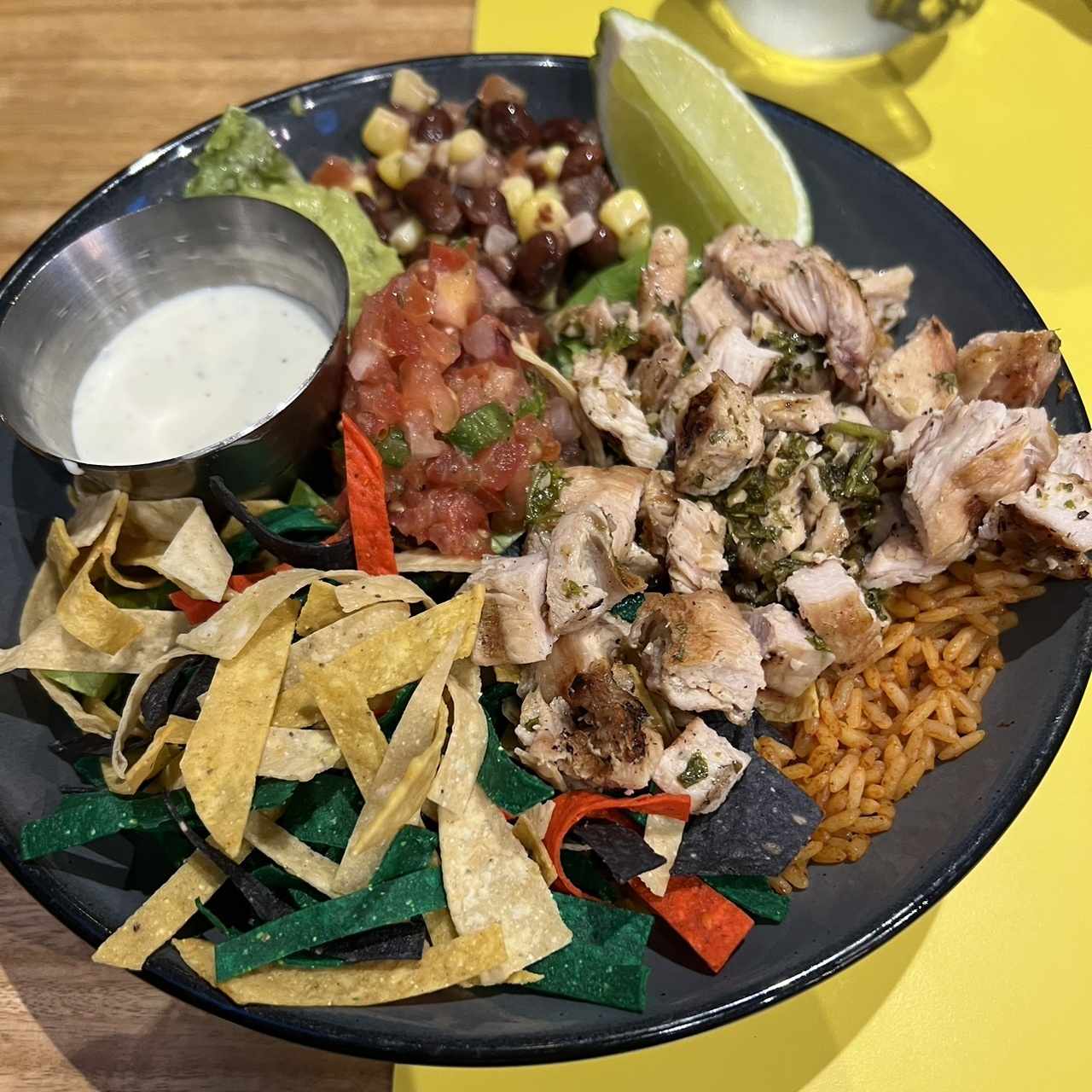 Tex mex bowl chicken