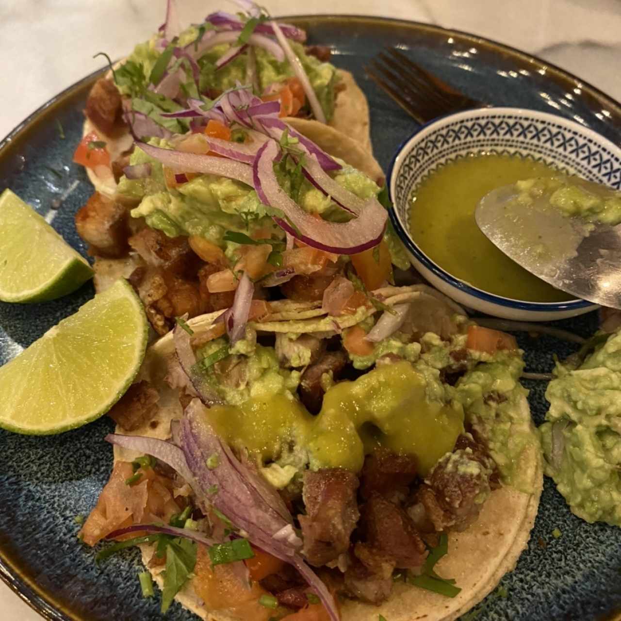 Tacos de Chicharrón