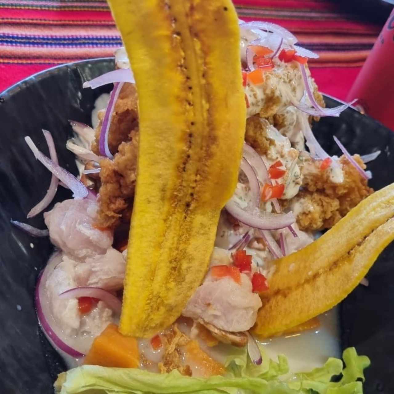 Entradas - CEVICHE FRITO