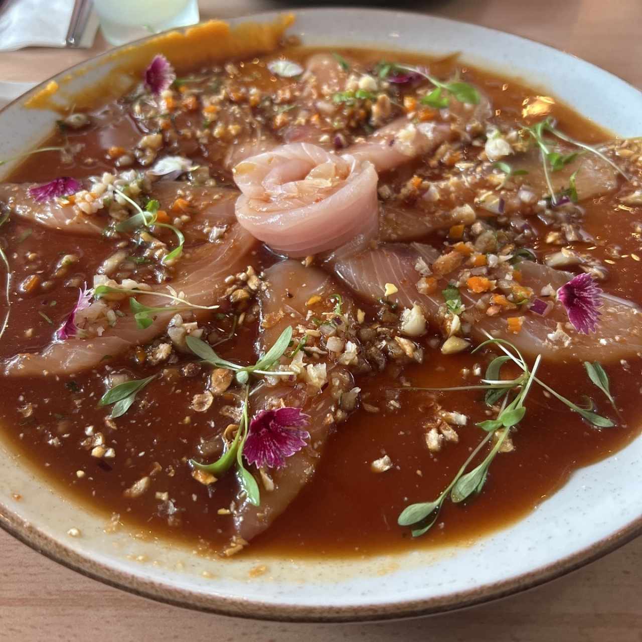 Tiradito trufado