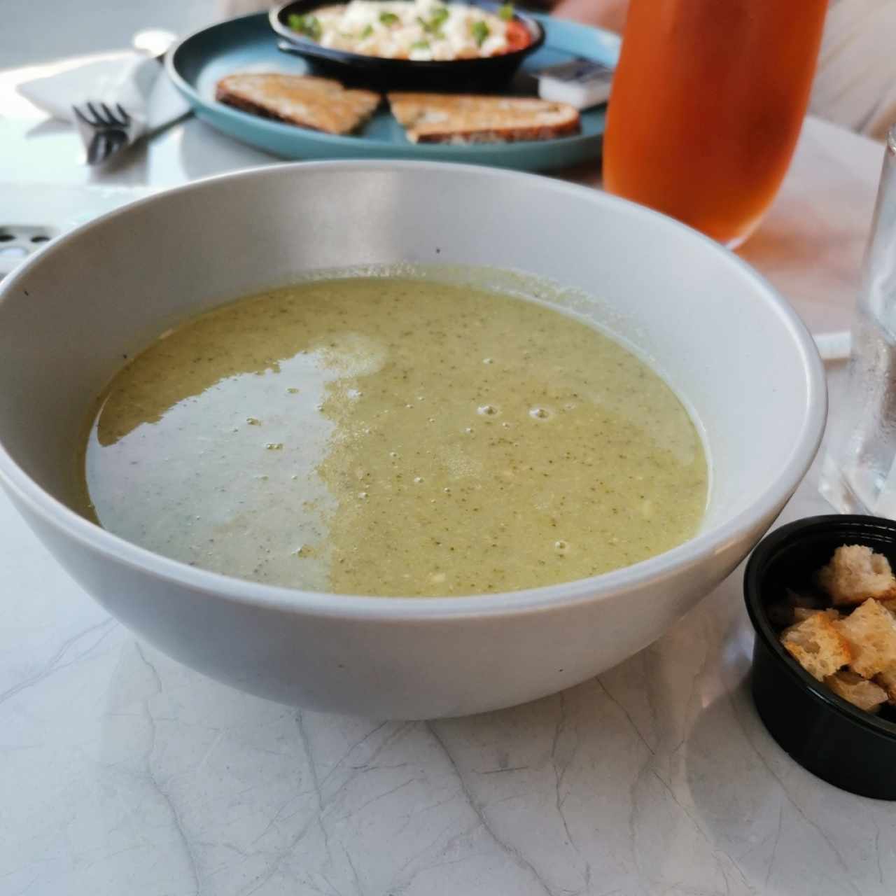 Sopa de brócoli 