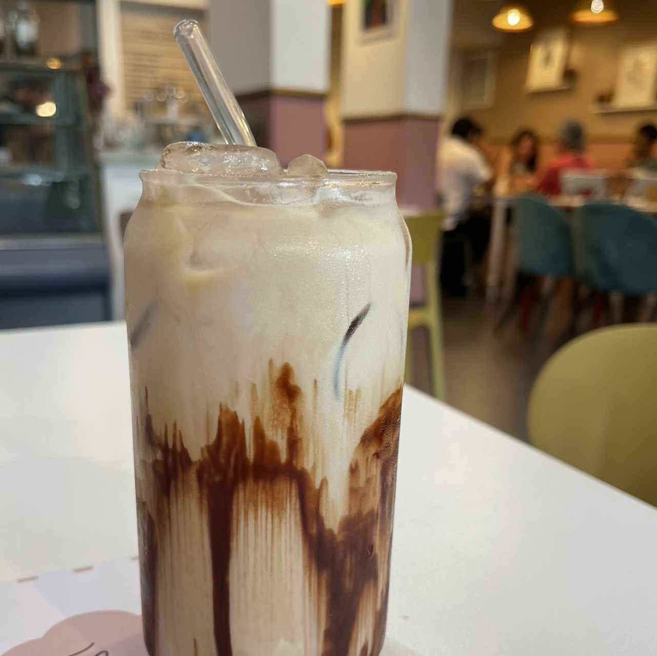Iced latte -Chocolate