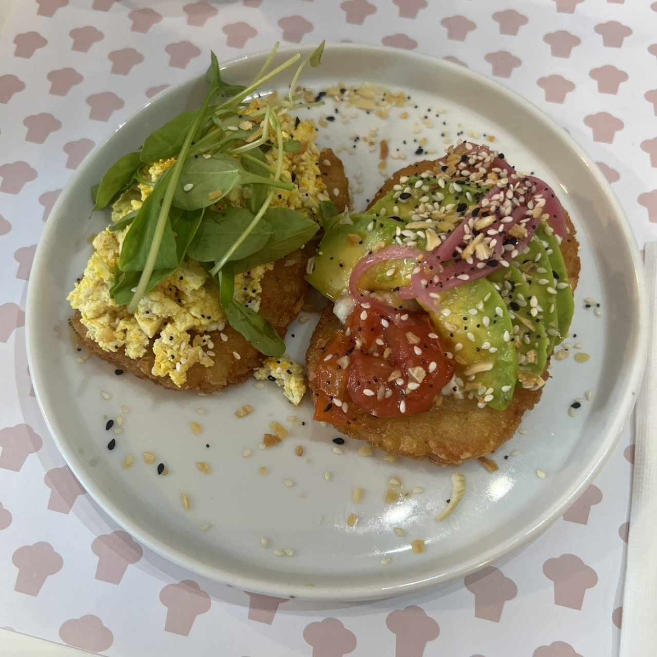 Vegan avocado toast