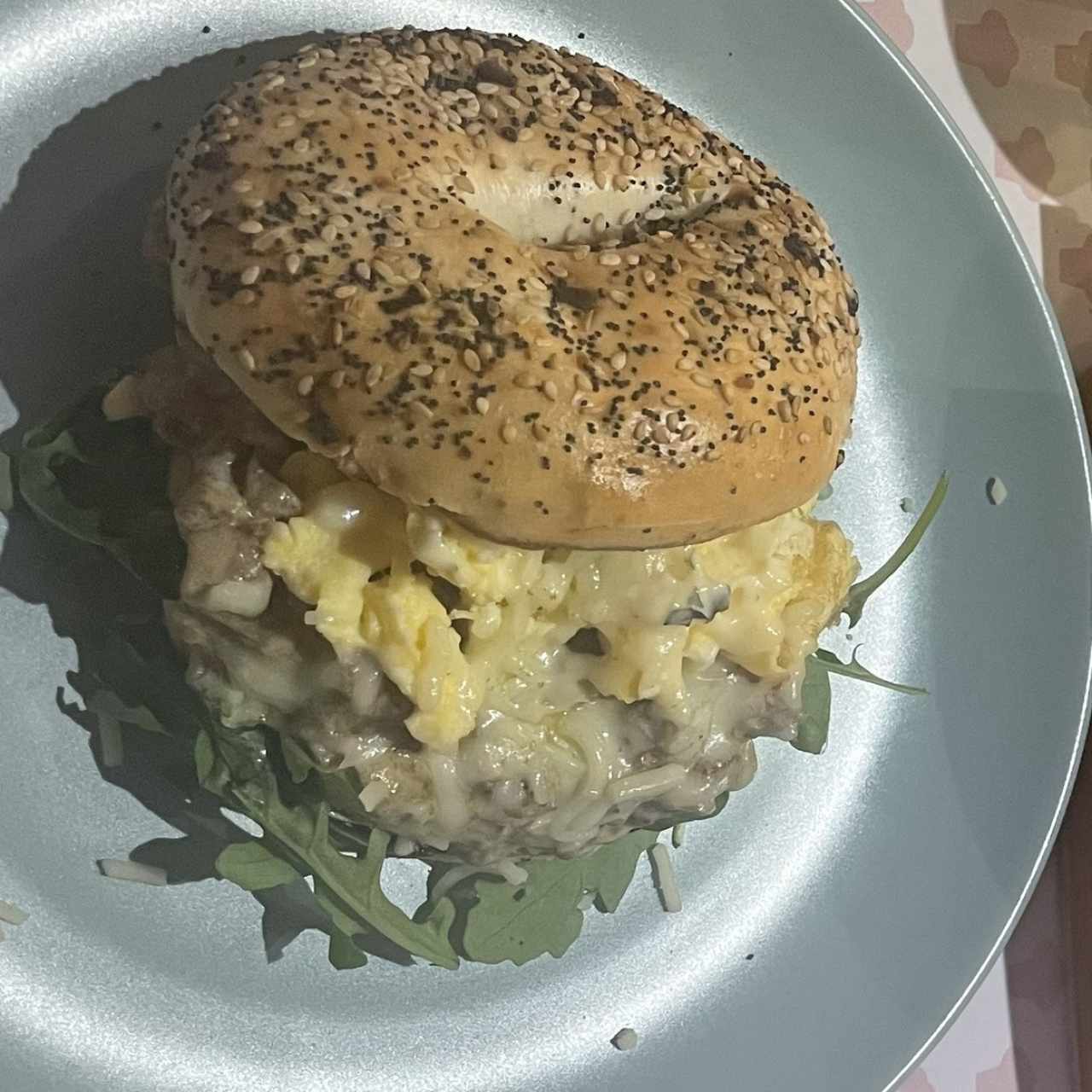 Stroganoff bagel