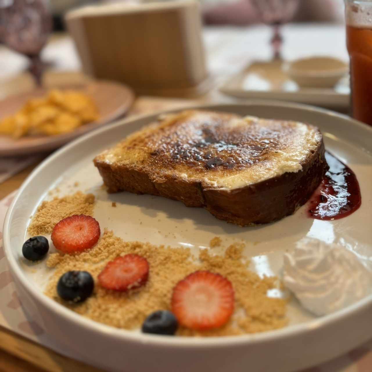 Créme Brulée French Toast