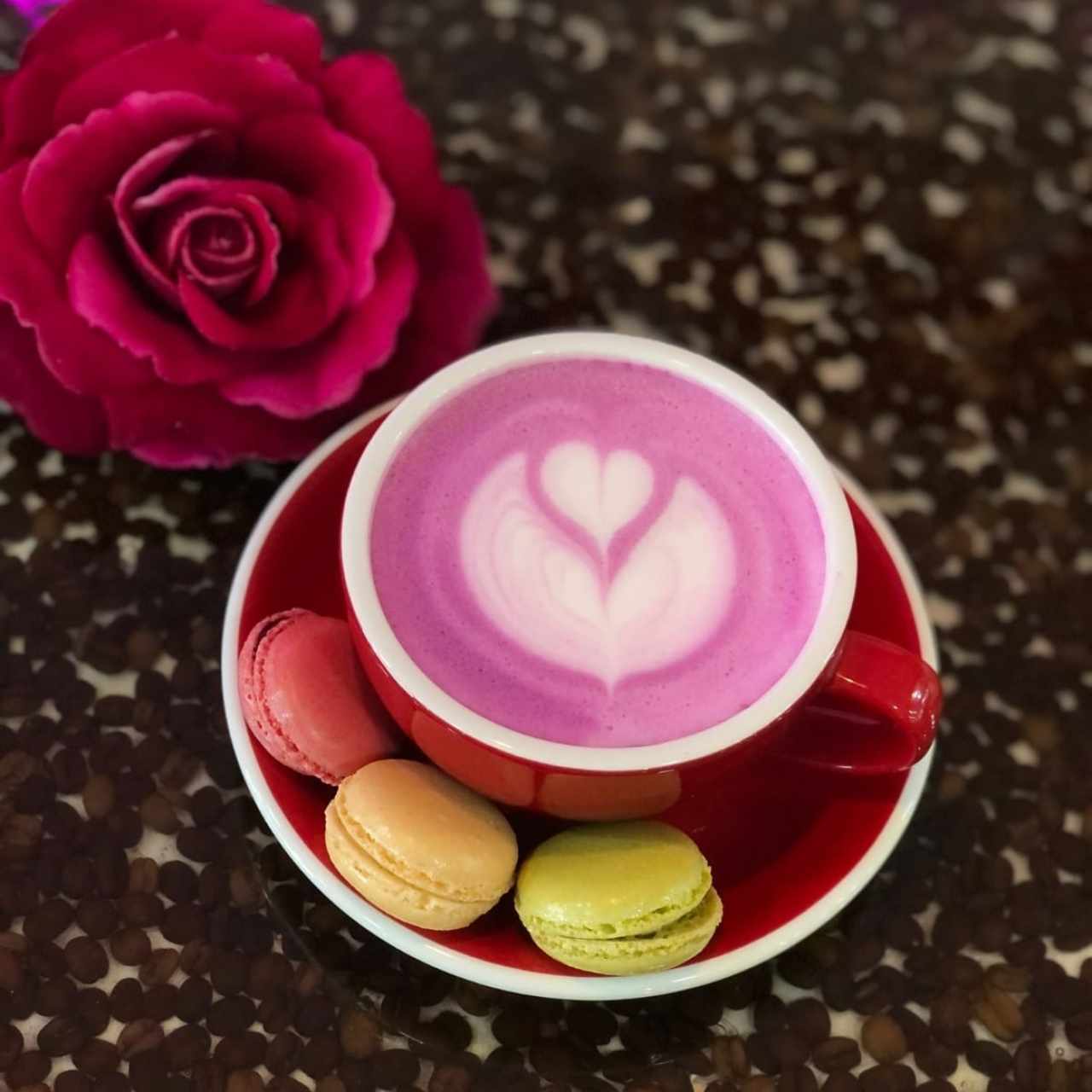 Cappuccino rosado