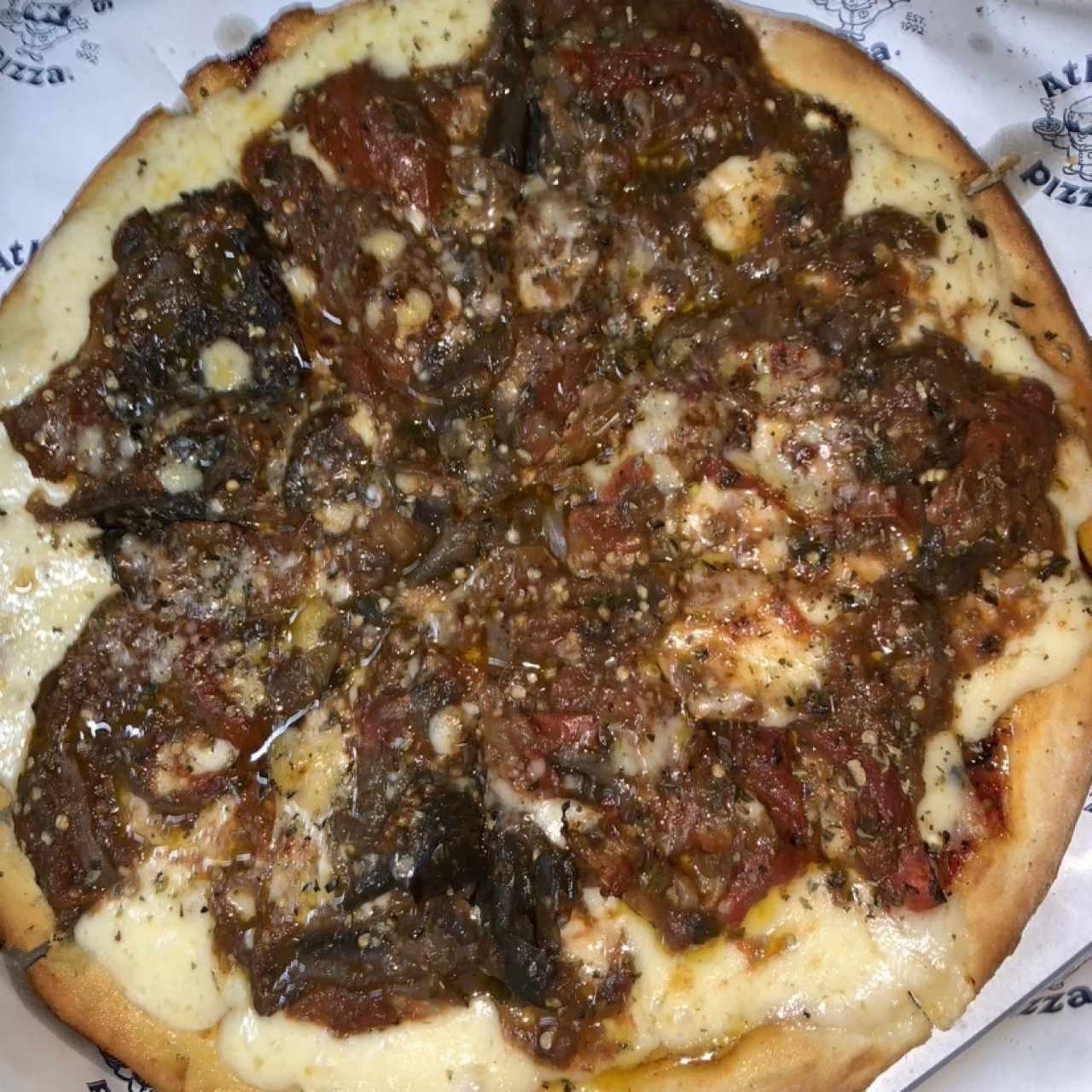 Pizza Berenjena Imán