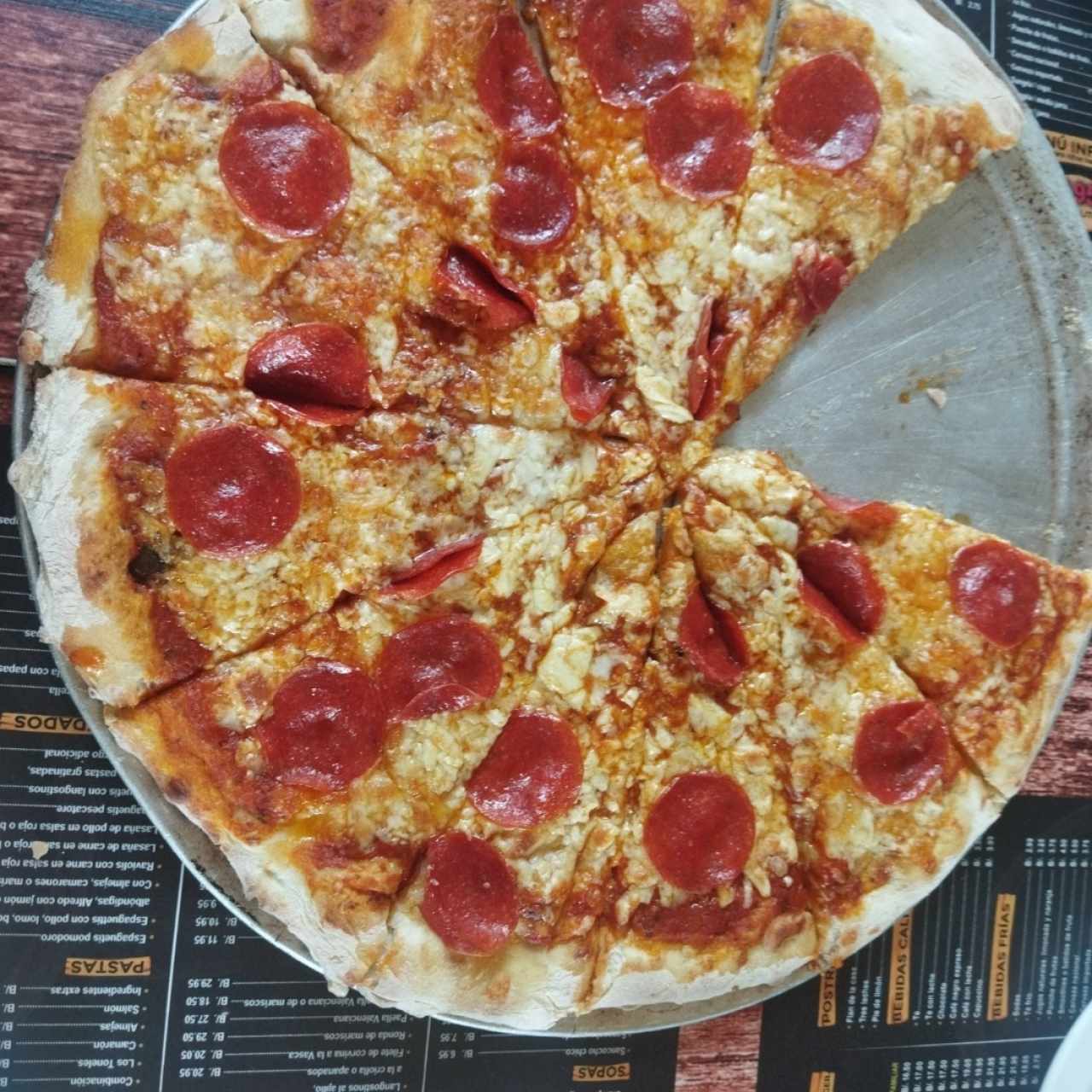 pizza de Peperoni