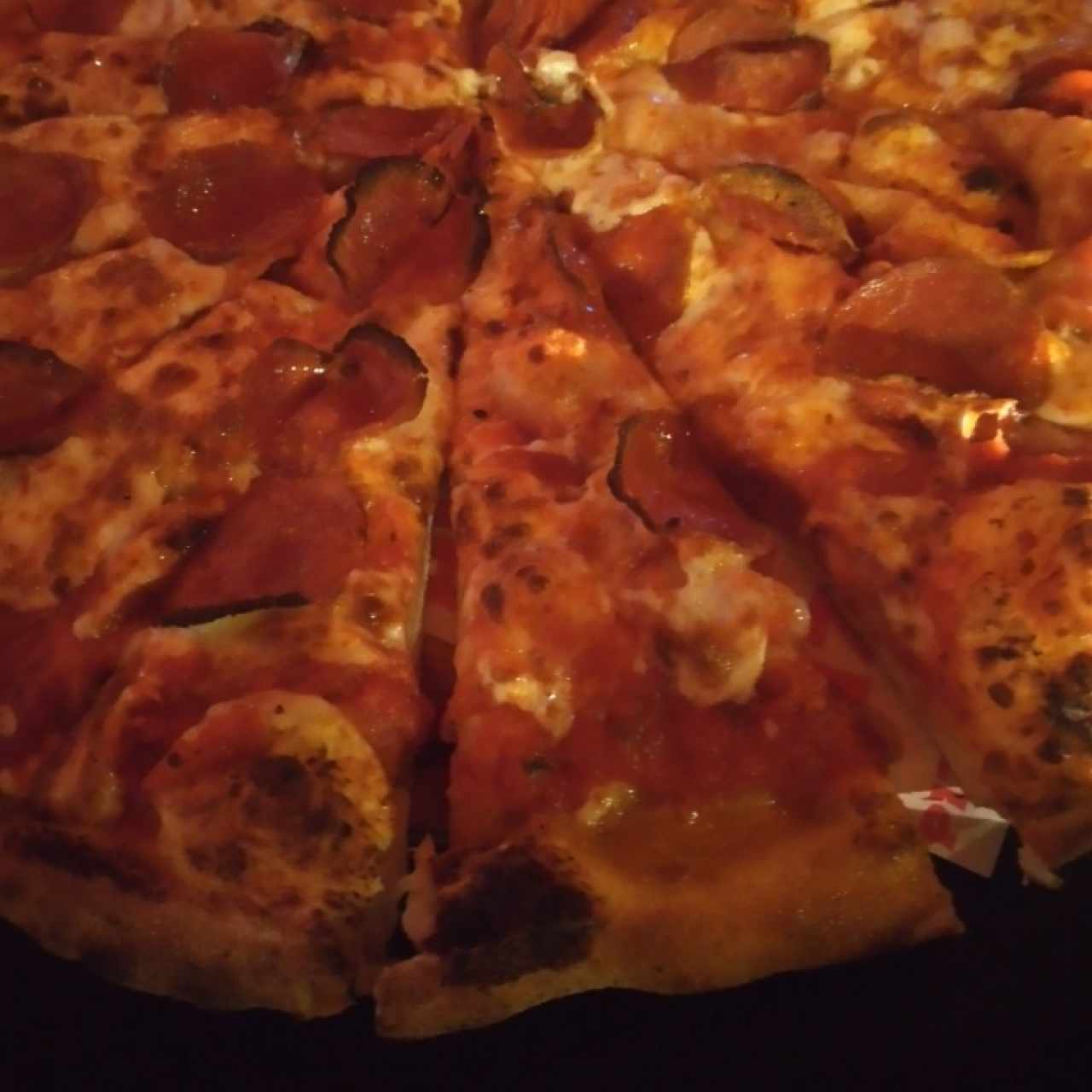 pizza familiar de pepperoni