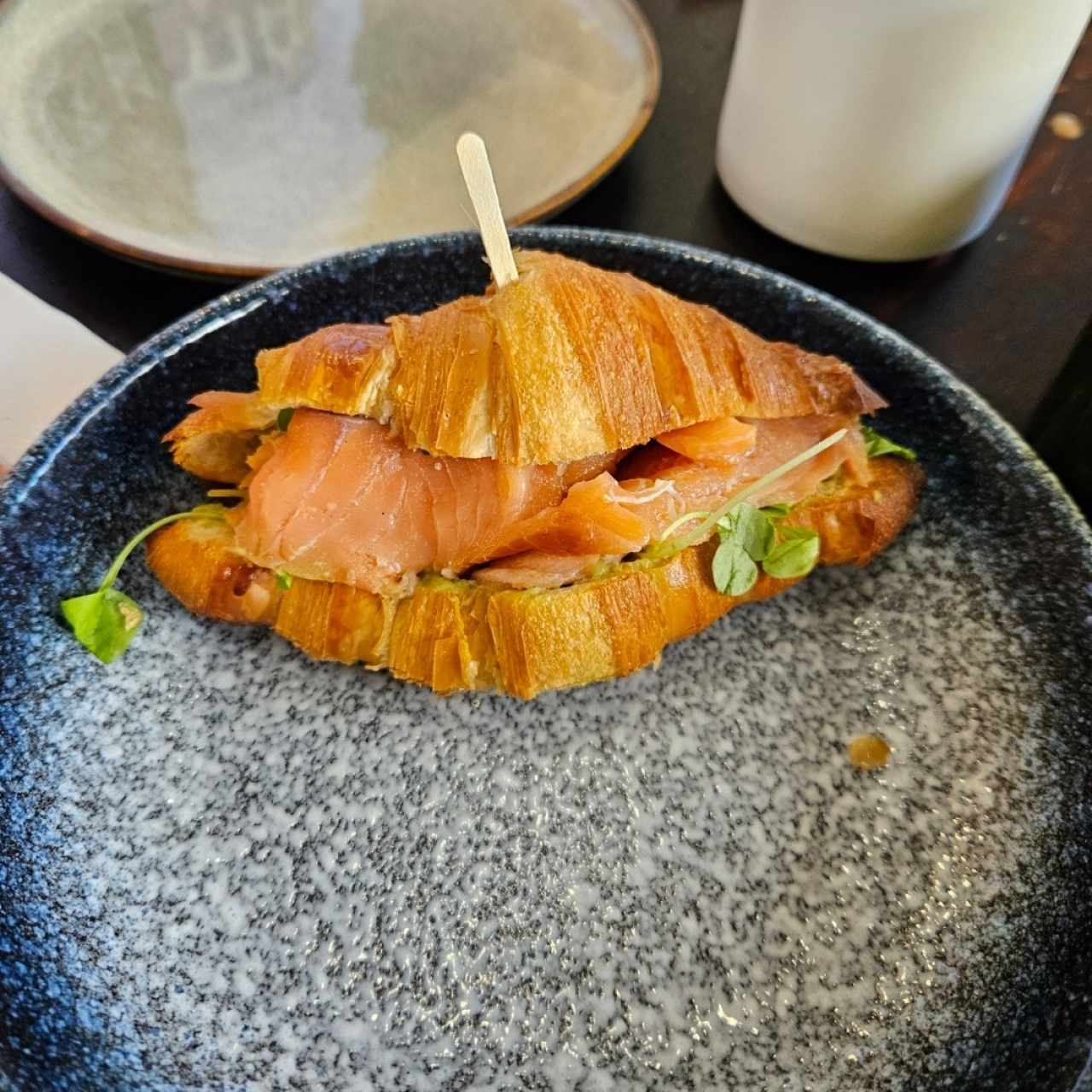 Croissants - Smoke Salmon Avocado