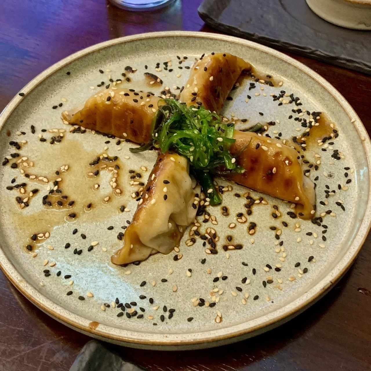 Gyosas de Puerco.  