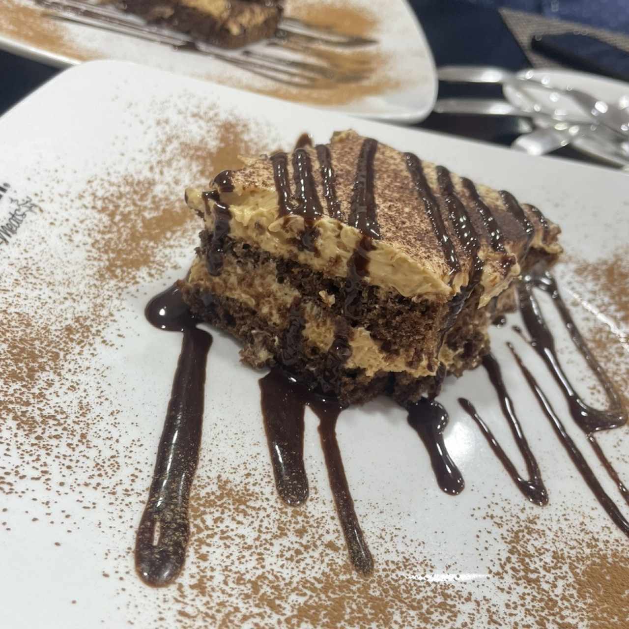 TIRAMISÚ DE CHOCOLATE Y DULCES DE LECHE