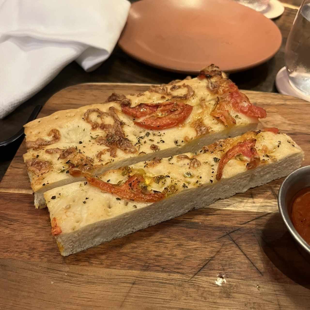 Focaccia de la casa