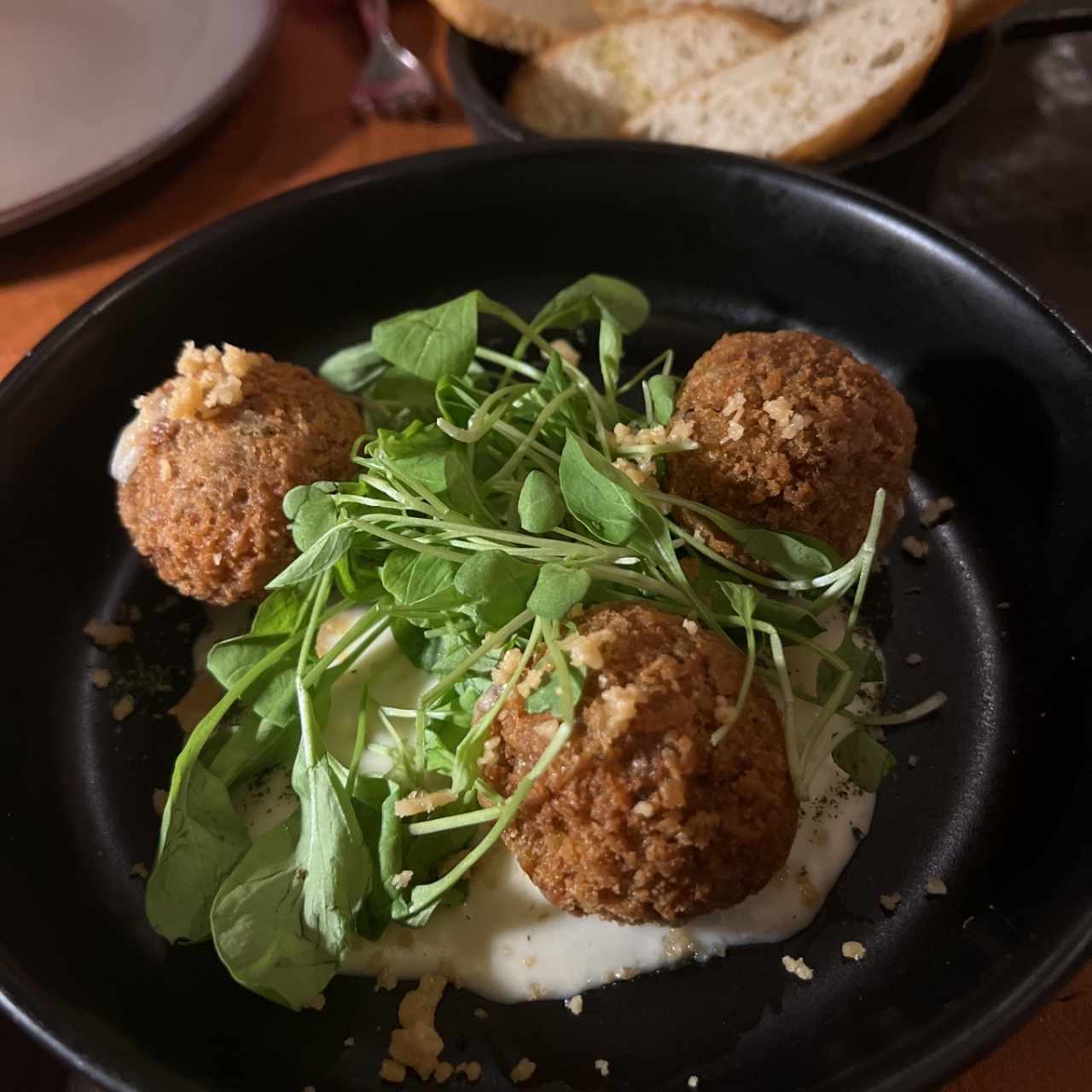 Croquetas de risotto 