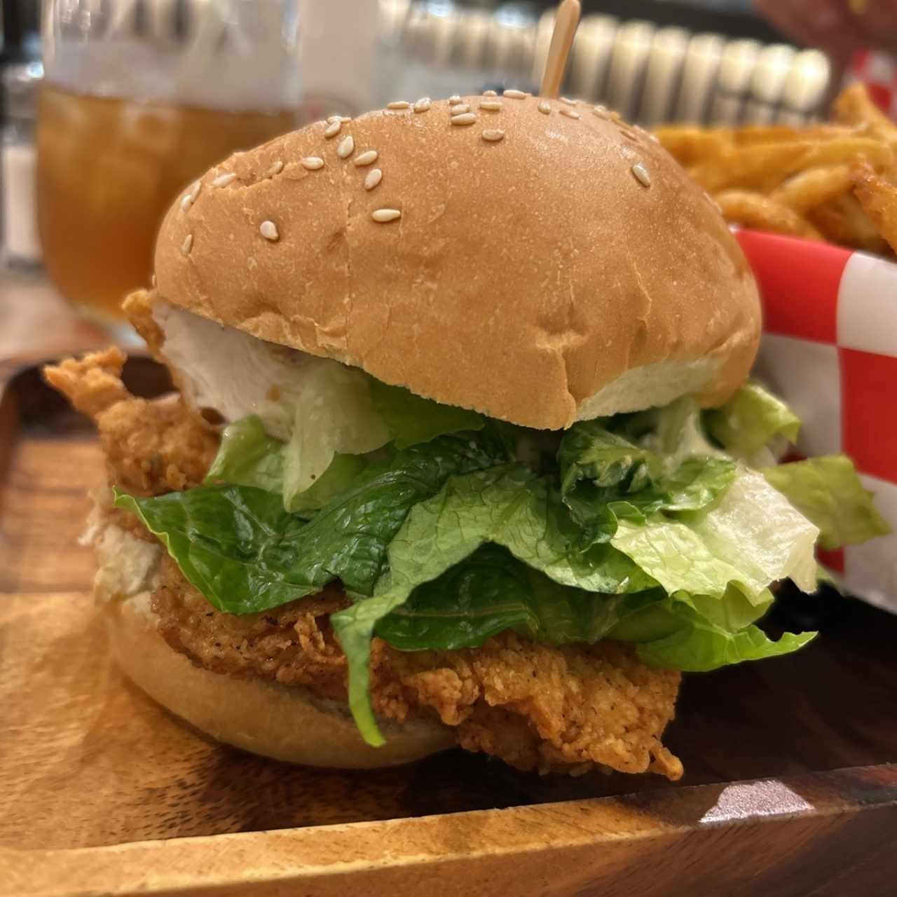 Hamburguesa de Pollo 