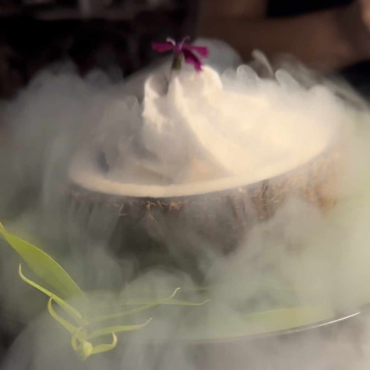 Postre de Coco Nitrogenado