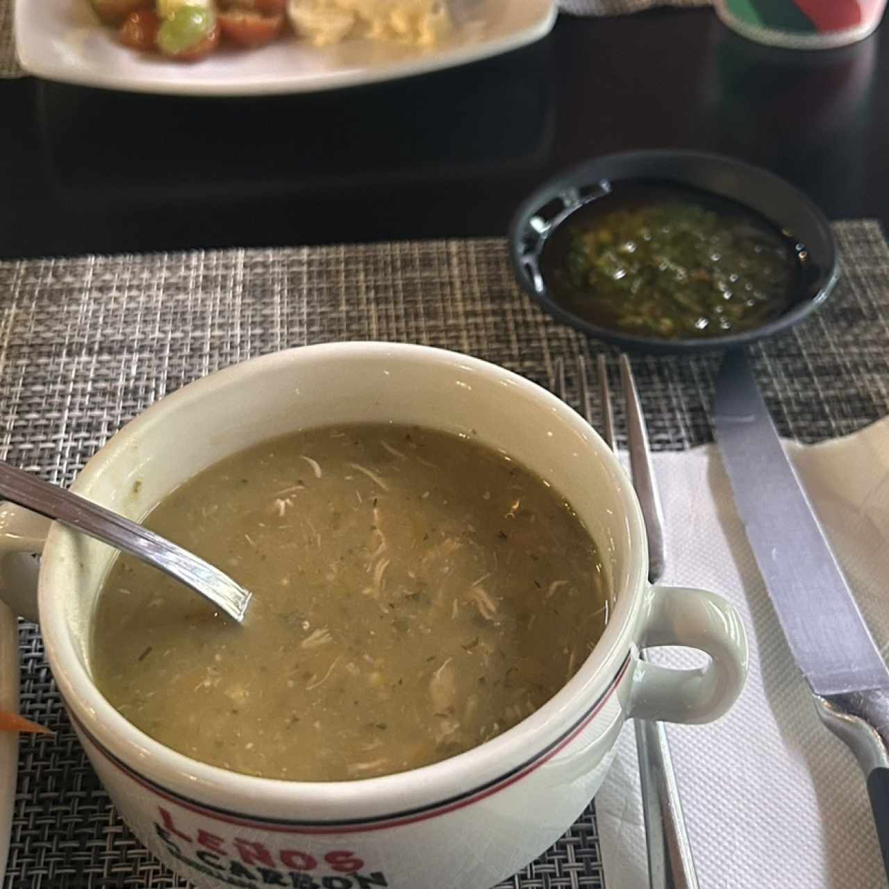 Sopa de pollo