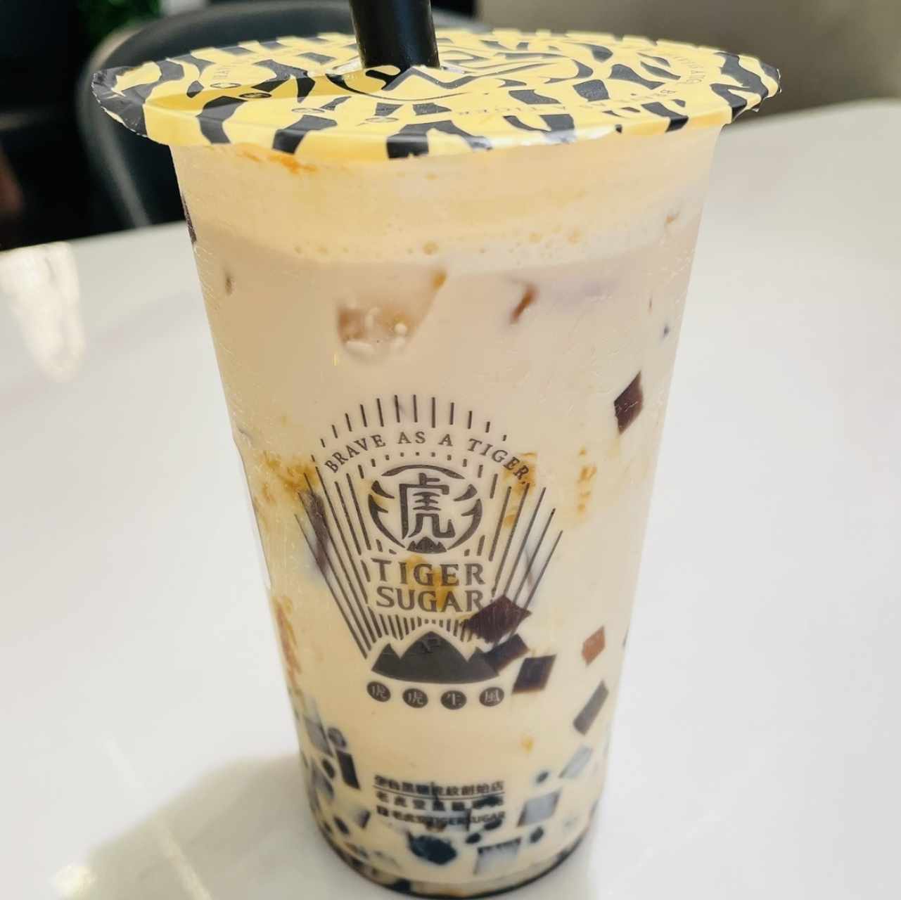 Black Sugar Boba + Pearl + Tiger Jelly & Cream Mouse