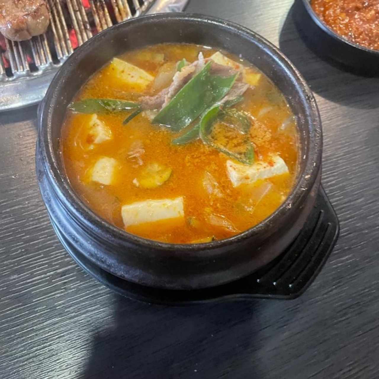 sopa de tofu