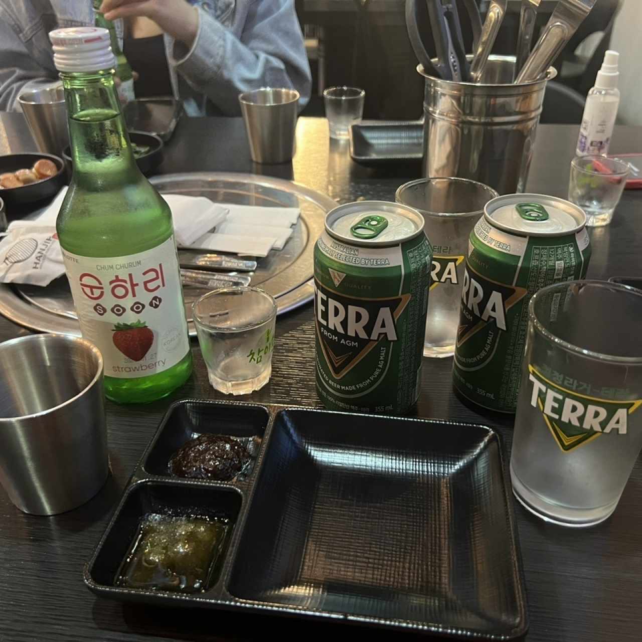 Beer and Soju