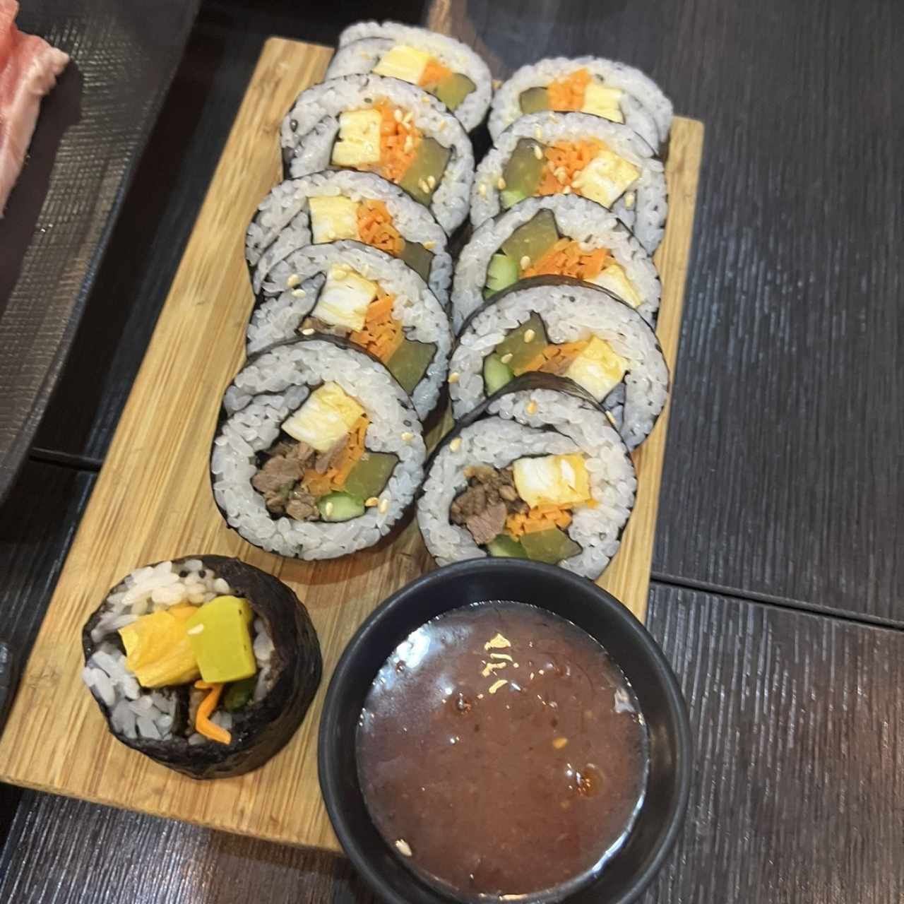 Plato Fuerte - Kimbap de Bulgogi