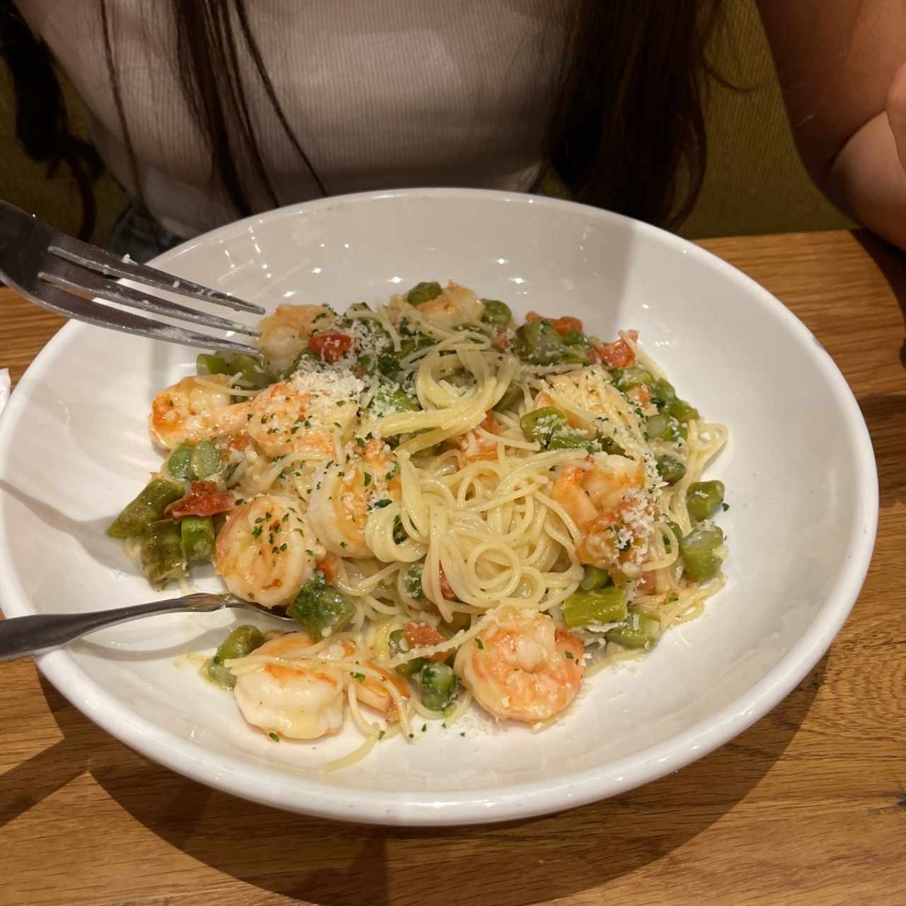 Pasta de camarones