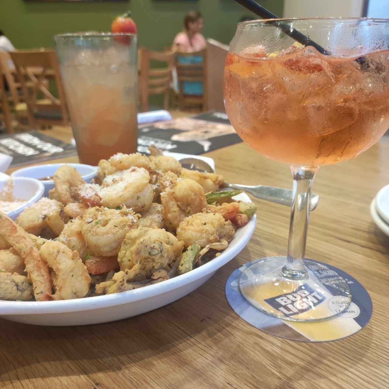 Sangria con moscato y sandía 