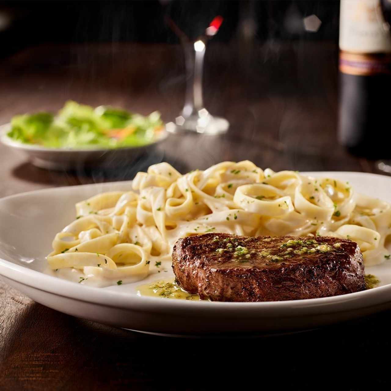 Steak Alfredo