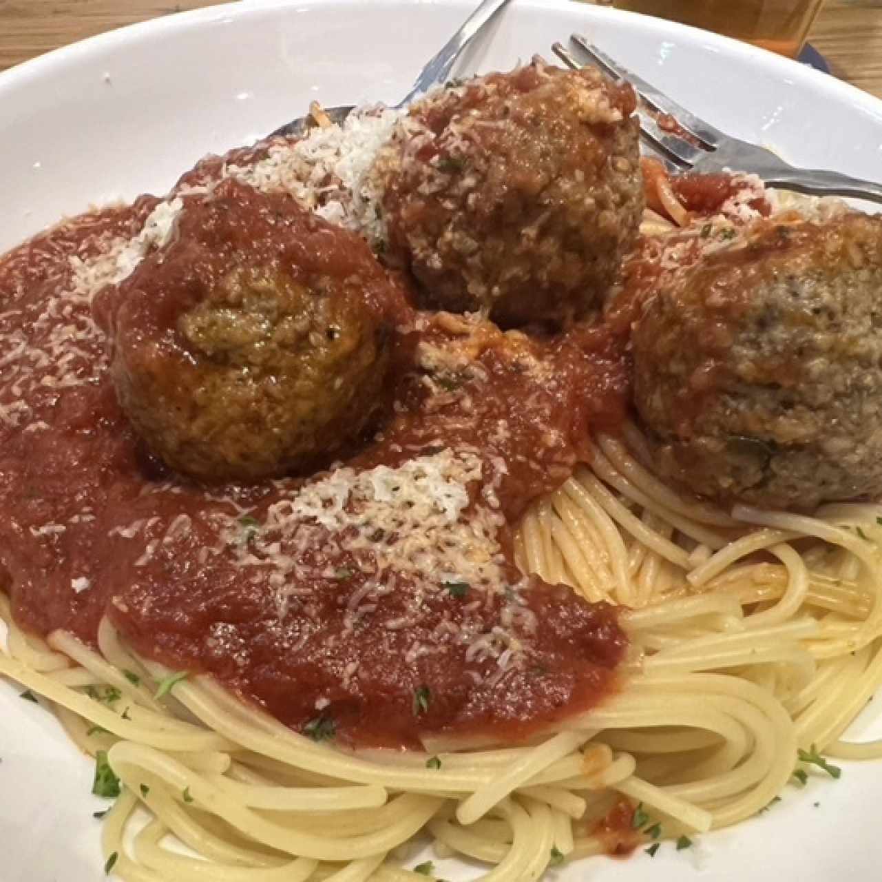 Classic Entreés - Spaguetti & Meatballs