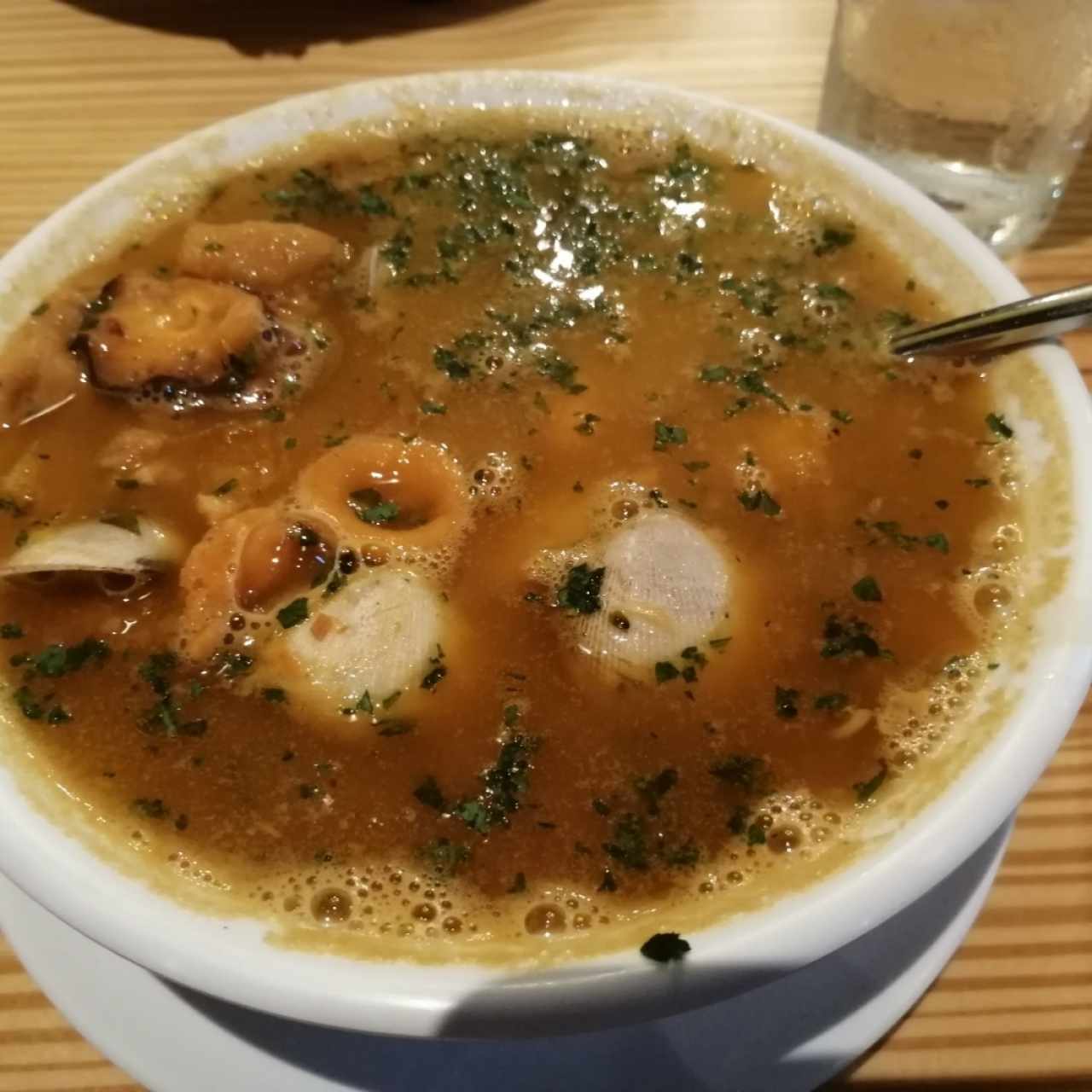 Sopa de mariscos