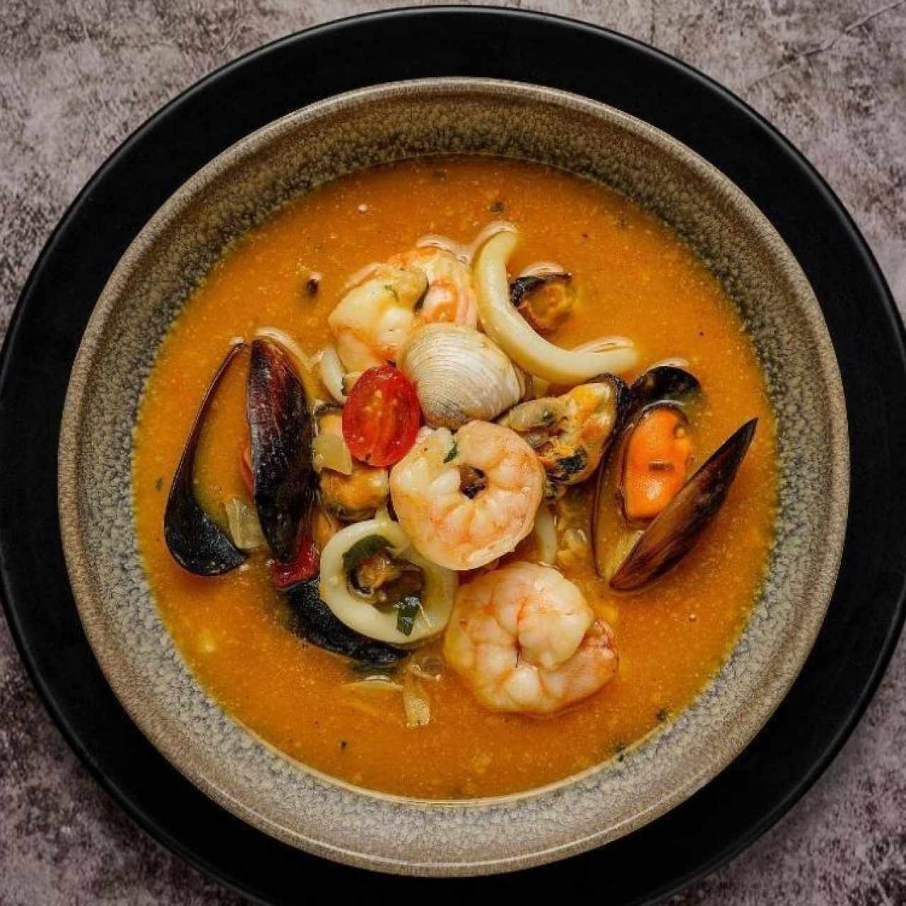 Sopa de mariscos