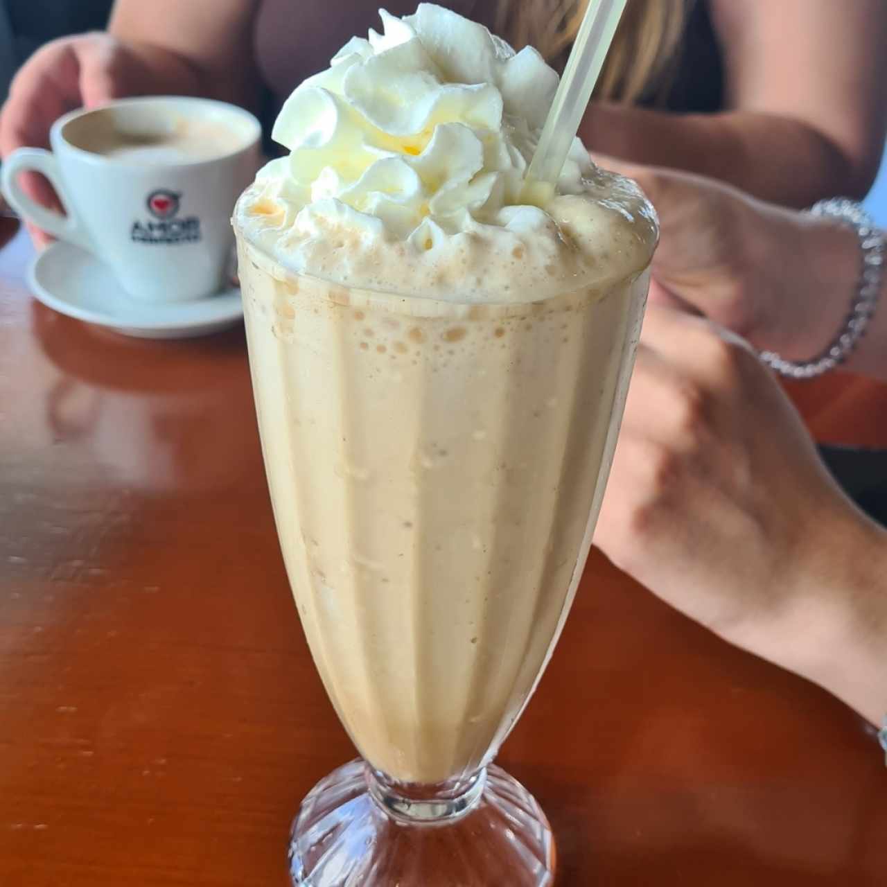 frappe de café 