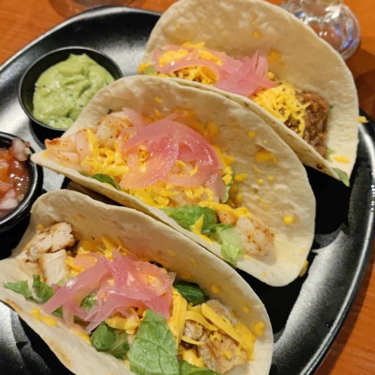 trio de tacos 