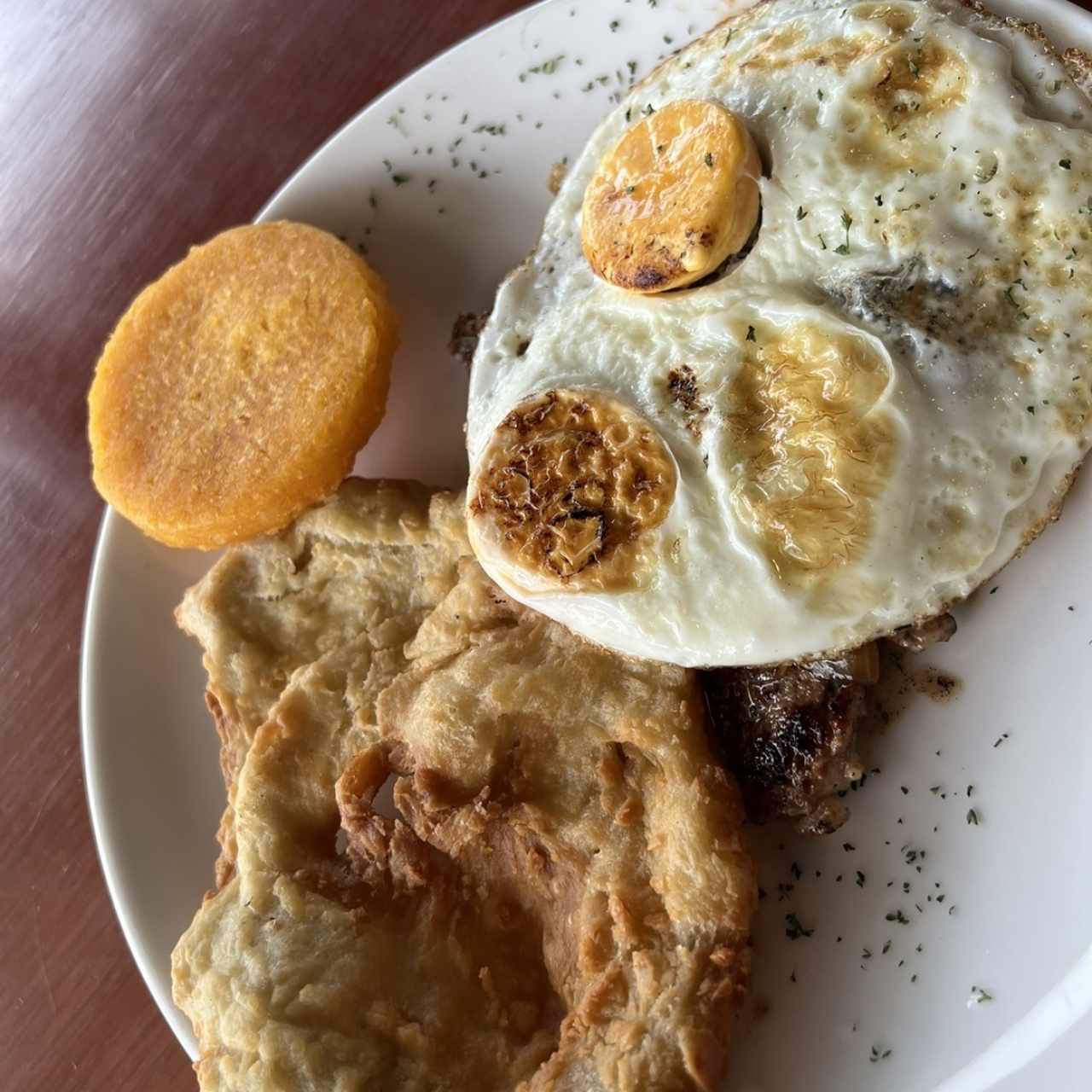 Desayunos - Bistéc a Caballo