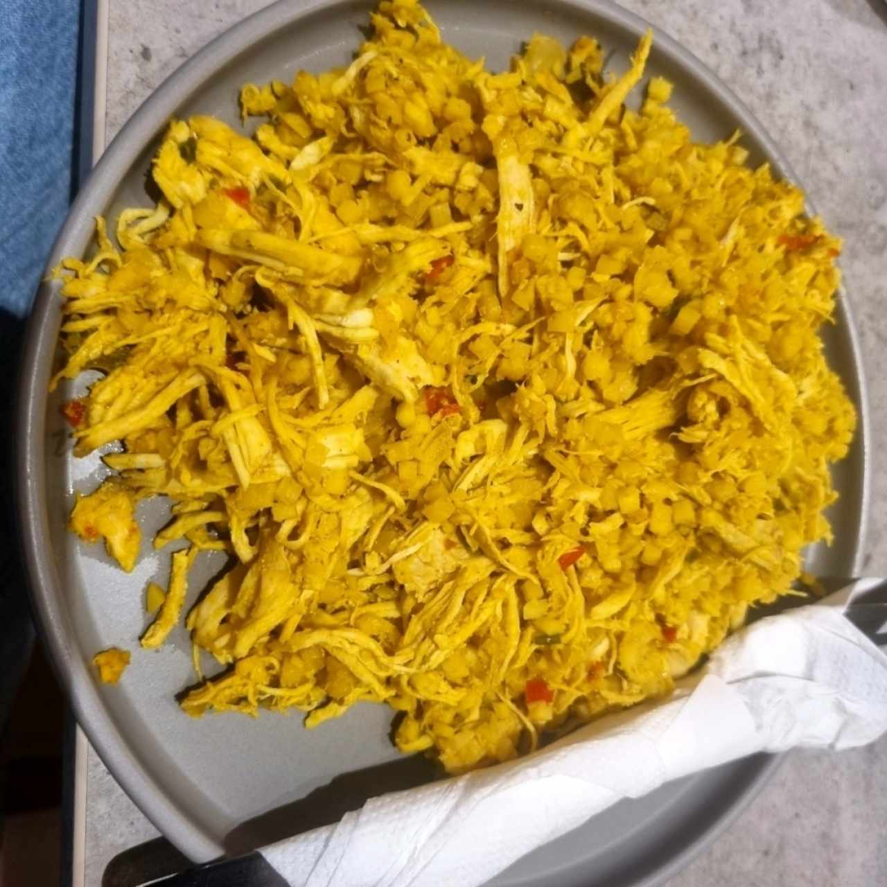arroz con pollo keto